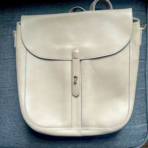 Paul Smith Greige Leather  Backpack